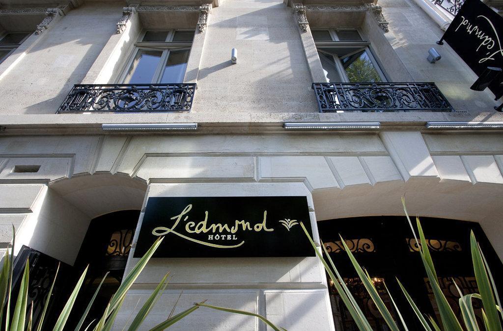 Hotel Sonder L'Edmond Parc Monceau Paris Exterior foto